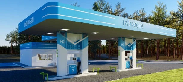 What's the average cost (BOP) of a Hydrogen Fuel Station?