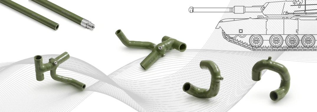 Vena® MILTECH: High-Performance Silicone Hoses for Military Cooling Systems