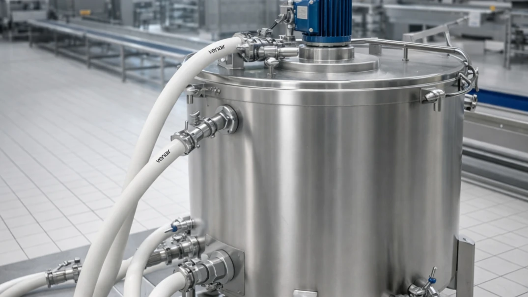 Solutions de transfert de fluides pour les systèmes de mélange dans l’industrie des boissons