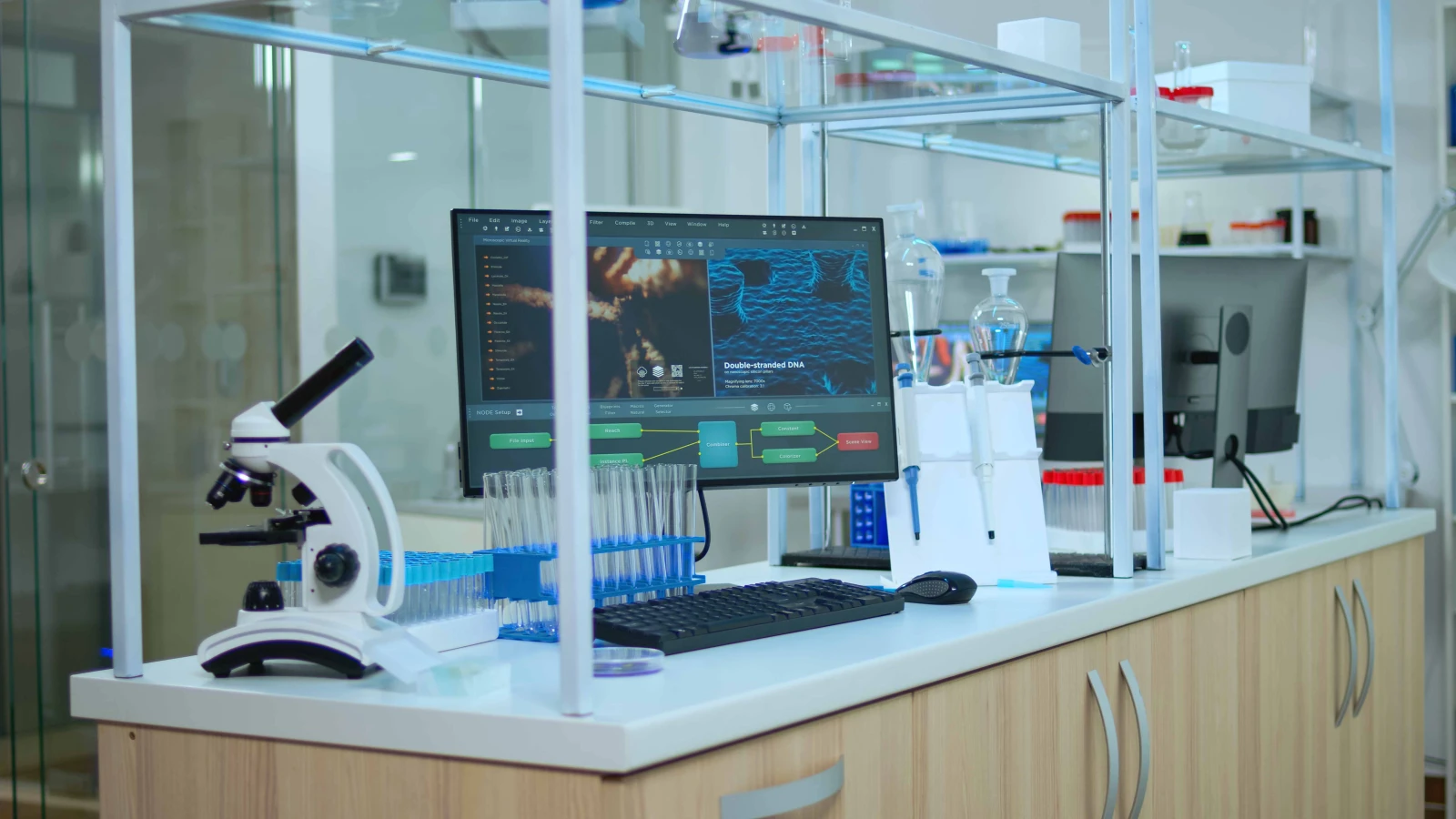 biotech lab