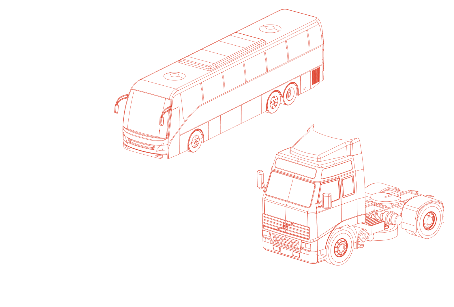 公交车 & 卡车
