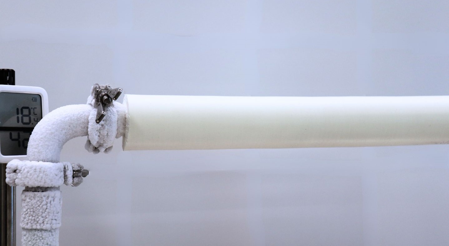 isolation et tuyau anti-condensation