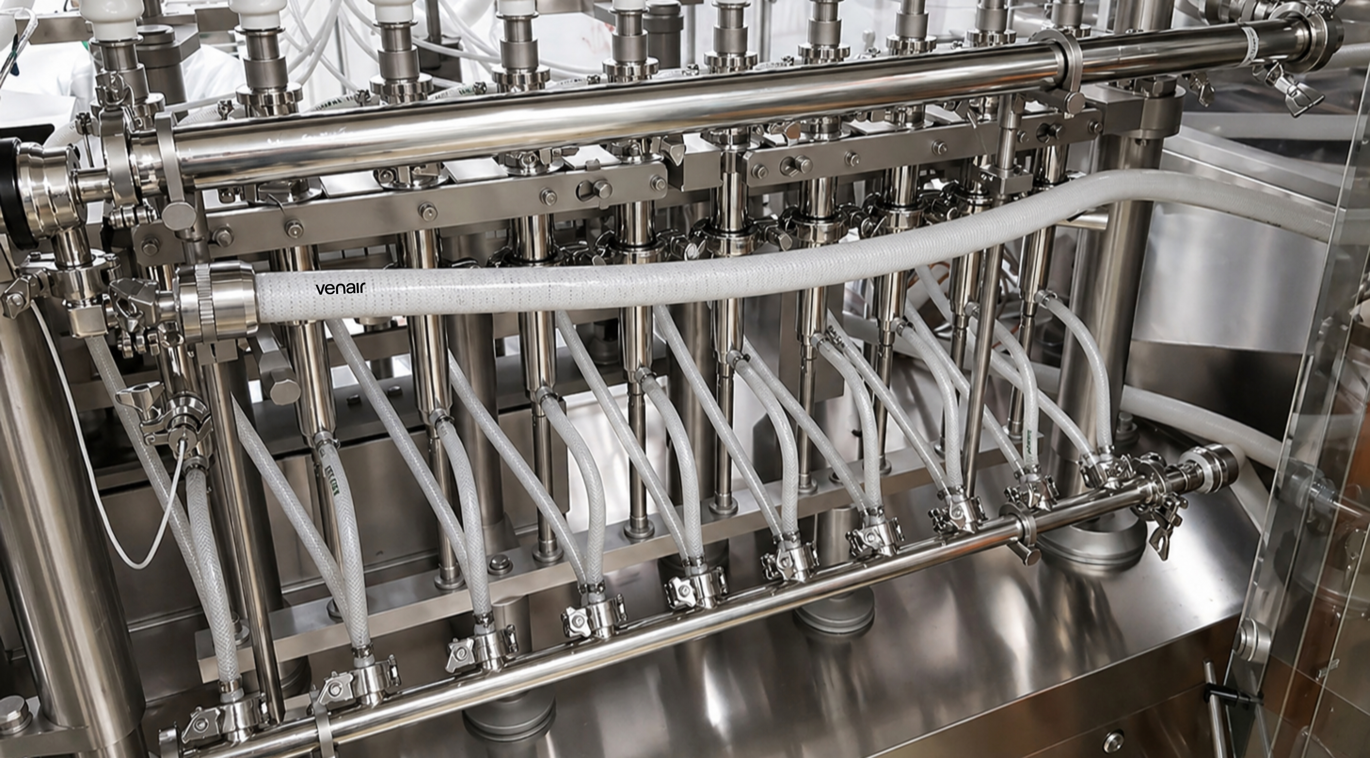 Food Grade Hoses for Hygienic Food Processing Systems | Venair