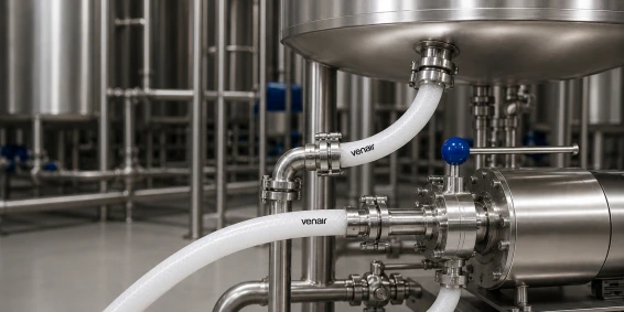 Nettoyage CIP dans l’Industrie Agroalimentaire : Comment Choisir le Bon Tuyau