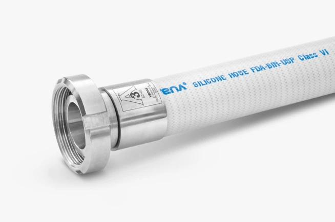 Vena® Sil650V: the silicone hose for tight spaces.