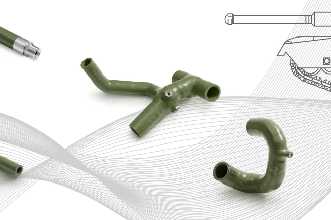 Vena® MILTECH: High-Performance Silicone Hoses for Military Cooling Systems